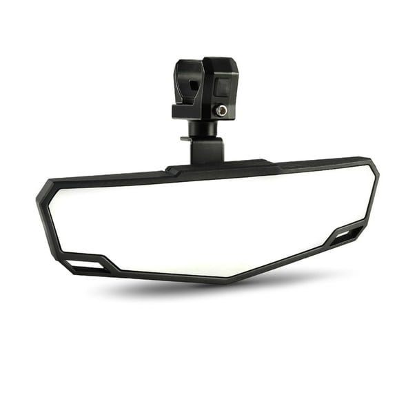Wide Angle UTV Rear View Mirror With Anti Vibration Clamp 360 Degree Rotation