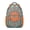 Orange-4, variant on Mandala Backpack for Preschoolers, Decorative Art Daypack with Adjustable Straps, Soft Padding, Water-Resistant Fabric for School, Travel & Outdoor Fun