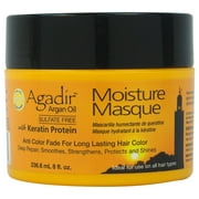 Angle View: Argan Oil Moisture Masque by Agadir for Unisex - 8 oz Masque