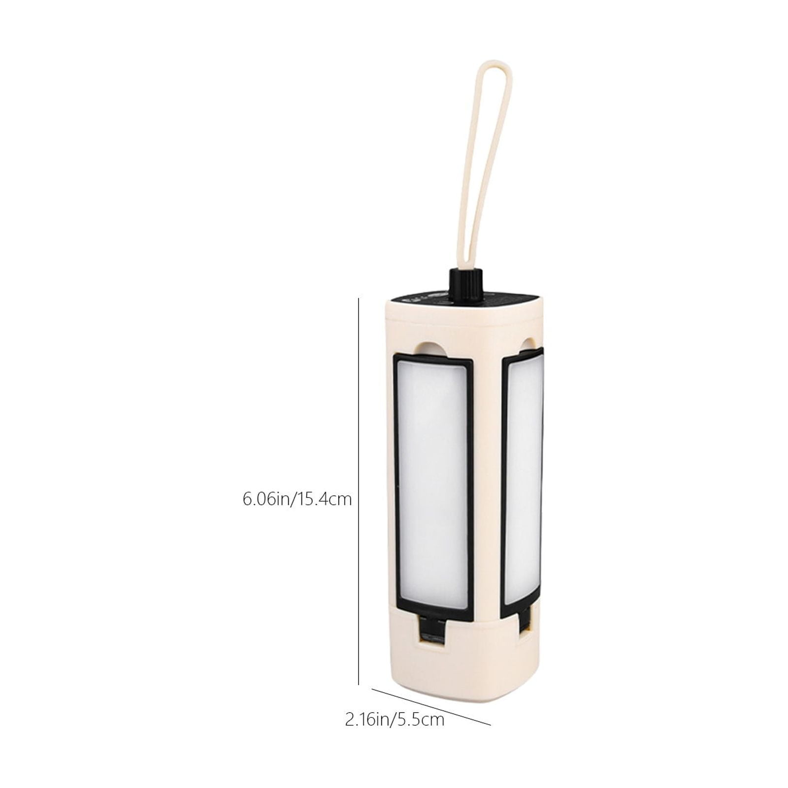 Rechargeable Camping Lantern, Foldable Waterproof Tent Light With Telescopic Design And Three Adjustable Lighting Modes, Portable Flashlight For Camping, Hiking, Emergency And Outdoor Use