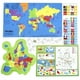 thumbnail image 3 of Juguete de rompecabezas Imagimake Mapology USA & World con banderas y capitales, 3 of 6