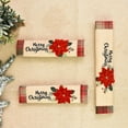 thumbnail image 2 of EeaseCA 3pcs Flower Patterned Fridgerator Handle Covers Protective Microwave Door Handle Cover Oven Door Handle Protector Christmas Decorations for Home (Flower Pattern), 2 of 8