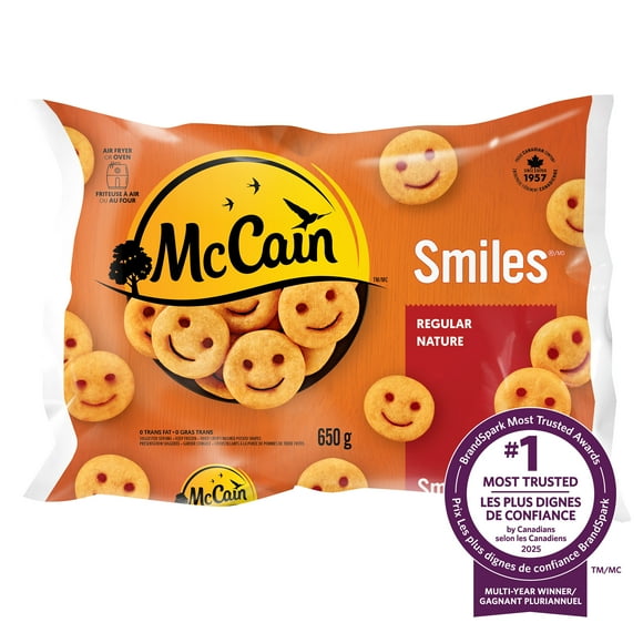 McCain® Smiles® - Smiley Face Fries, 650g