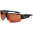 thumbnail image 3 of Ergodyne SkullerzÂ® Dagr Safety Glasses // Sunglasses, Black, Copper Lens, 3 of 3