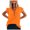 Orange, variant on WIZUTIZ Corset Tops for Women Holiday Saving Loose Fit Retro Trendy Tee Ladies Athletic V-Neck Tshirt Oversize Short Sleeve Tops Tunics Plus Blouse Tshirts Fluffy Plain Solid T-shirt Orange XXL