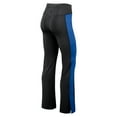 thumbnail image 3 of Women's Fanatics Black Chicago Cubs Studio Fitted Flared Leggings, 3 of 3