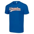 thumbnail image 2 of Men's Starter Royal Edmonton Oilers Tailsweep T-Shirt, 2 of 3