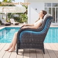thumbnail image 5 of POCASSY Wicker Rattan Outdoor Chairs, 5 of 14