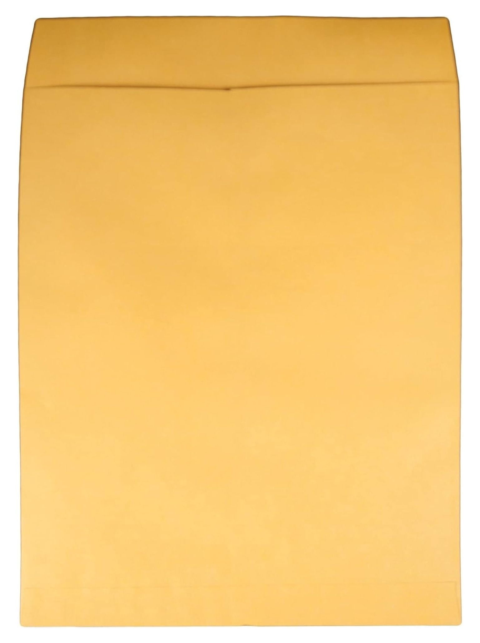 Jumbo Envelopes 14x18 - 25 Pack Brown Ungummed - Heavyweight 28lb Paper - Interoffice Mailing Envelopes - Large Document Storage
