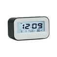 Blateno Simples Digital Alarm Clock, LED Display with Temperature Larger Lound Light Control