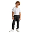 thumbnail image 4 of SJLDQY Boys Sweatpants Elastic Waist Drawstring Straight leg Pants Lightweight Breathable Casual Trousers with Pockets, 4 of 8