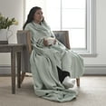 Vellux 100 Cotton Queen Blanket AllSeason, Soft, Cozy & Breathable