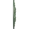 thumbnail image 4 of Ekena Millwork 23 5/8"OD x 3 7/8"ID x 2 1/8"P Jamie Ceiling Medallion (Fits Canopies up to 3 7/8"), Hand-Painted Athenian Green, 4 of 6
