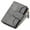 Gray, variant on GOIACII Small Women Wallet PU Leather Bifold Wallet Credit Holder Ladies Compact Wallet with Coins Zipper Pocket