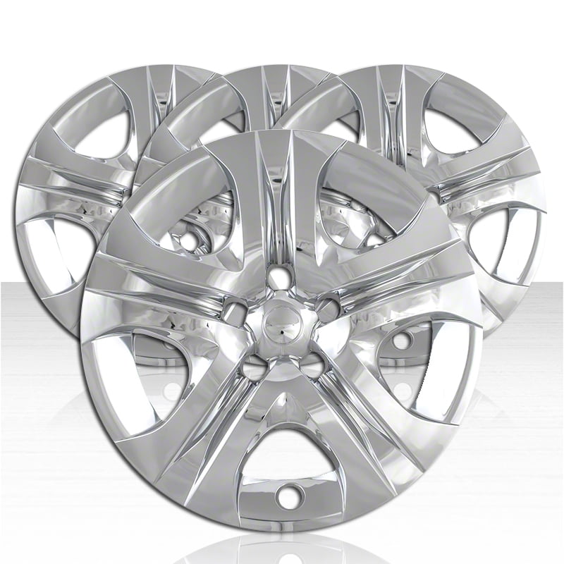 Motors Hub Caps Set of 4 for 2013 2014 Toyota Rav4 Brand New 17" Silver