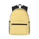 thumbnail image 1 of Easygdp Yellow Gingham Mochila Casual para Portátil, Mochila para Escuela, Viajes, Negocios, 1 of 6