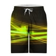 thumbnail image 4 of Summer Plus Size Men Shorts Elastic Waist Printed Athletic Gym Cargo Shorts With Pocket Beach Fashion Outdoor Sport Workout Shorts Sweatpants S-6XL, 4 of 4