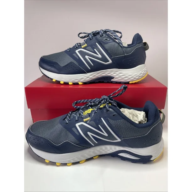 New Balance 410V8 Trail Running Shoes Navy Blue MT410NY8 Men’s Size 8 4E XWide