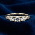 thumbnail image 6 of Pompeii 1ct 3 Stone Diamond Engagement Ring 14K Yellow Gold (J,I2-I3), 6 of 7