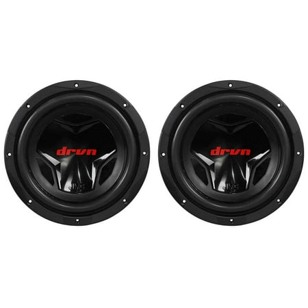 (2) JVC CS-G1210 12" 2400W 4 Ohm Car Audio Subwoofers