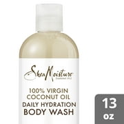 SheaMoisture Daily Hydration Body Wash 100% Virgin Coconut Oil 13 oz