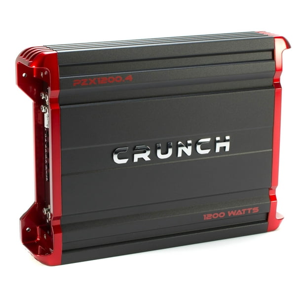 Crunch PZX1200.4 POWERZONE 4Channel Class AB Amp, 1,200 Watts