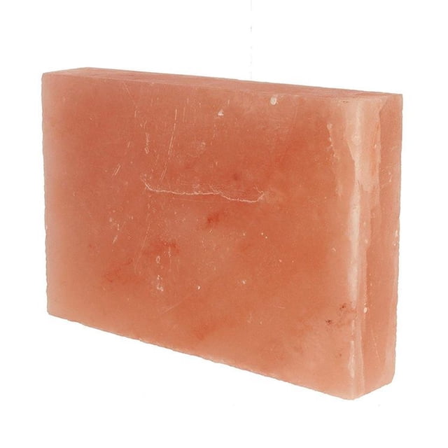 Piedra de Sal para Barbacoa (20x 10 x 2 cm), Plancha Natural del Himalaya para Cocinar, Barbacoa, Preparación y Presentación kaili Sencillez