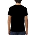 thumbnail image 2 of Boys' Black Cotton Knit T-Shirt with 3D Smile Face Print – Casual Crew Neck, Short Sleeve, Regular Fit, Soft & Stretchy Summer Tee for Youngsters, Tween Boy Clothes, 2 of 5