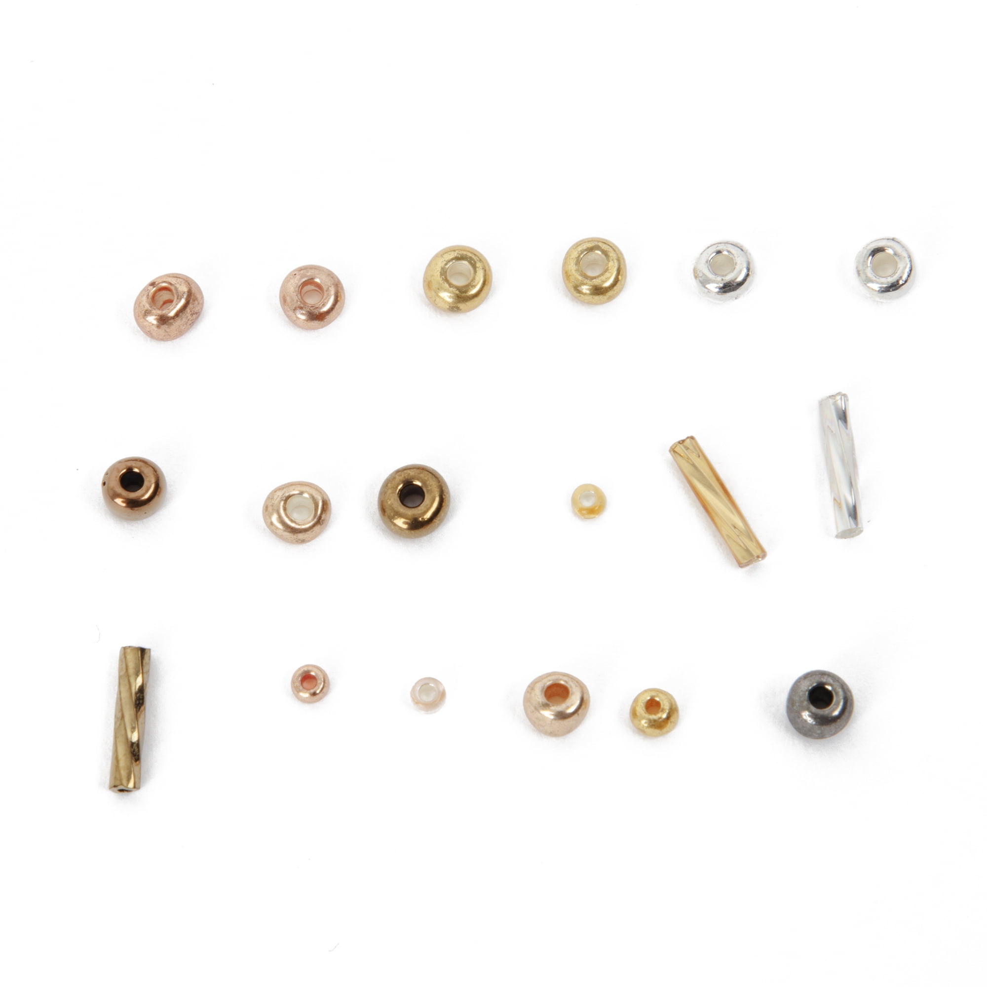 Cousin DIY Metallic Seed Bead Mix, Multicolor, 363.5g, 10000 Piece, Adult, AJM65022070
