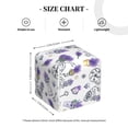 thumbnail image 3 of Goofa Lavender Bicycle Tissue Box Cover PVC Leather Tissue Holder Square Facial Tissue Case Facial Paper Organizer Dispenser for Bathroom, Vanity Countertop, 3 of 8