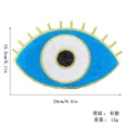 thumbnail image 1 of Evil Eye Iron On Patch Sequined Applique For Hoodie Sweatshirt DIY Fashion, 1 of 7