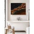 thumbnail image 6 of Brown Marble Wall Art for Living Room,Canvas Picture Wall Decor for Bathroom Bedroom,Gold Abstract Vintage Modern Ombre Art Painting Artwork for Office Kitchen Hallway Dining Room Home Decor 12"x16", 6 of 8