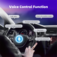 thumbnail image 1 of Wired to Wireless CarPlay Android Auto Wireless Car Adapter Smart Mini Box Plug and Play WiFi 2 in 1 Car AI Box, 1 of 8