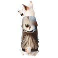 thumbnail image 1 of Fotbe Blue Sky Cute Wolf Sudadera con Estampado para Perros Pequeños – Suéter con Capucha para Mascotas, Tela Suave de Forro Polar con Bolsillo-Medium, 1 of 7