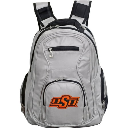 NCAA Oklahoma State Cowboys Voyager Laptop Backpack 19 inches Grey