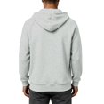 thumbnail image 5 of Atogsazn Mens 1/4 Zip Oversized Hoodies Casual Long Sleeve Hooded Sweatshirt Fall Winter Tops with Pocket Gray XXXL Fashion, 5 of 5