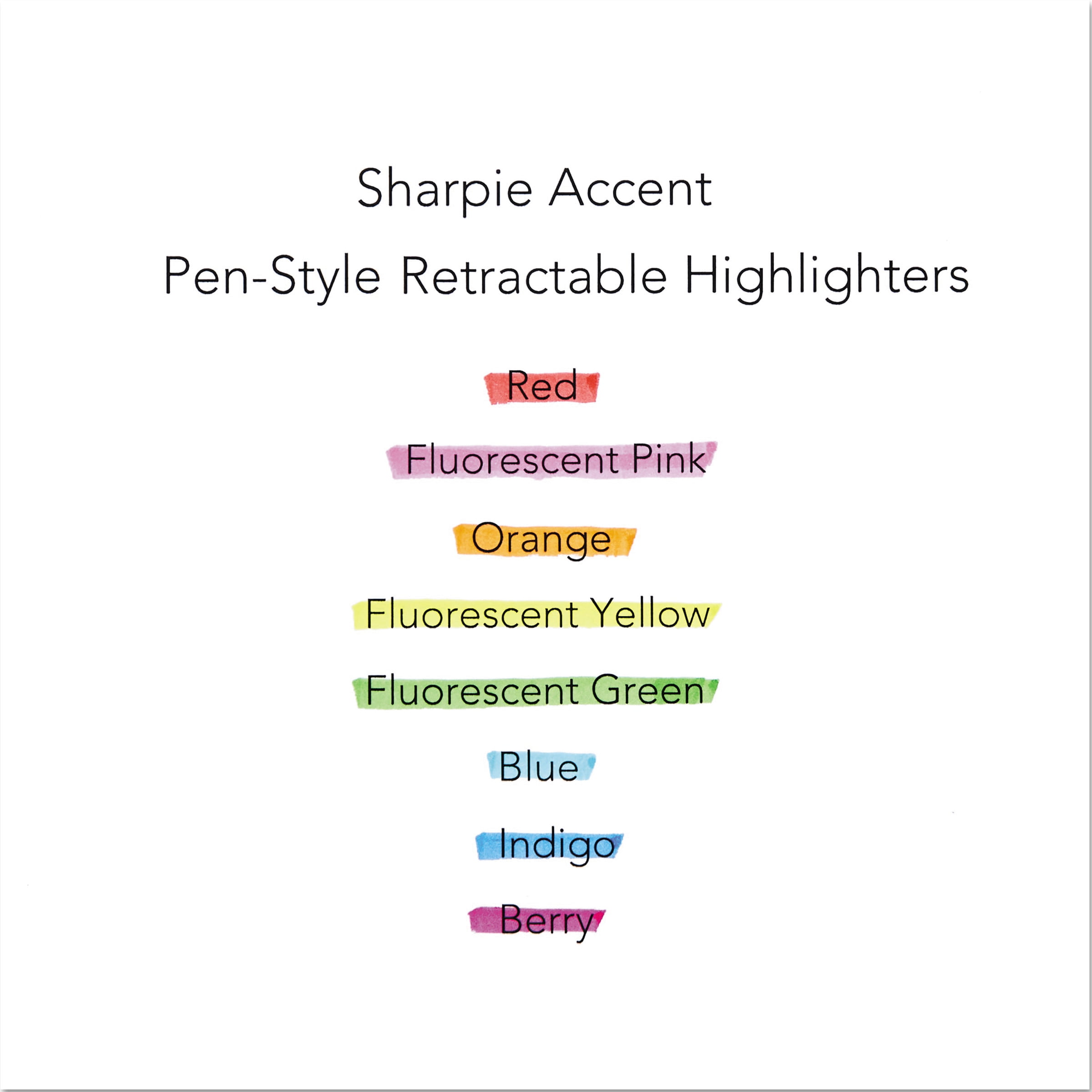 Sharpie Accent Retractable Highlighter