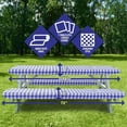 thumbnail image 3 of Sorfey Rectangle Fitted Picnic Table Cover with Bench Covers, Blue 30" x 72", 3 of 6