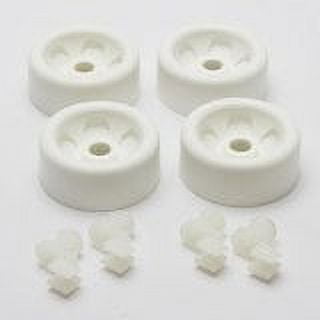 WD12X271, AP2039084, PS259136 -4 Rack Rollers For GE Dishwasher 4 Pack (Fits Models: GSD, HDA, ADW, GHD, GSC And More)