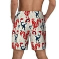 thumbnail image 4 of Haiem Roosters Men'S Quick-Dry Swim Trunks: Comfortable Beach Shorts With Mesh Lining And Pockets - Ideal For Swimming And Sunbathing Large, 4 of 9