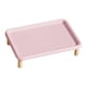 thumbnail image 4 of Soporte elevado para comedero de mascotas, base elevada para comedero de mascotas, antideslizante, versátil para comederos automáticos, lavable y Rosa, 4 of 8