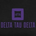 thumbnail image 3 of CafePress - Delta Tau Delta Purple Stacked Signature T Shirt - Womens Tri-blend T-Shirt, 3 of 4