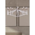 thumbnail image 2 of Craftmade 55510-MWWSB The Reserve 10 Light 43" Wide Taper Candle Style Chandelier - Matte, 2 of 2