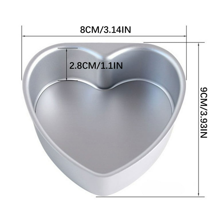 Heart Shaped Cake Pans, Spring form Pan for Cheesecake, luminum