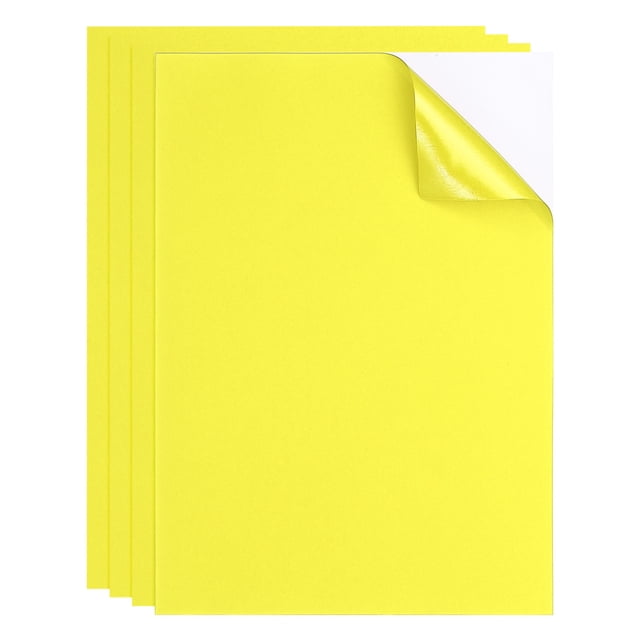 Parche de Nylon Uxcell Autoadhesivo Impermeable Cinta de Reparación de Tela para Tiendas y Sacos de Dormir Amarillo