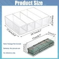 thumbnail image 3 of 1 Pack Clear Acrylic Battery Storage Organizer for AA, AAA, 9V, C Batteries, 4-Drawer Storage Box Battery Holder Organizer for Common Types Batteries, Household Container(Batteries Not Included), 3 of 10