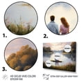 thumbnail image 3 of Designart Romantic Landscape framed wall Art, Romantic Landscape Tranquil Charm I , Romantic Landscape Large framed wall art decor, Multi-Color Traditional Natural framed wall art, 3 of 5