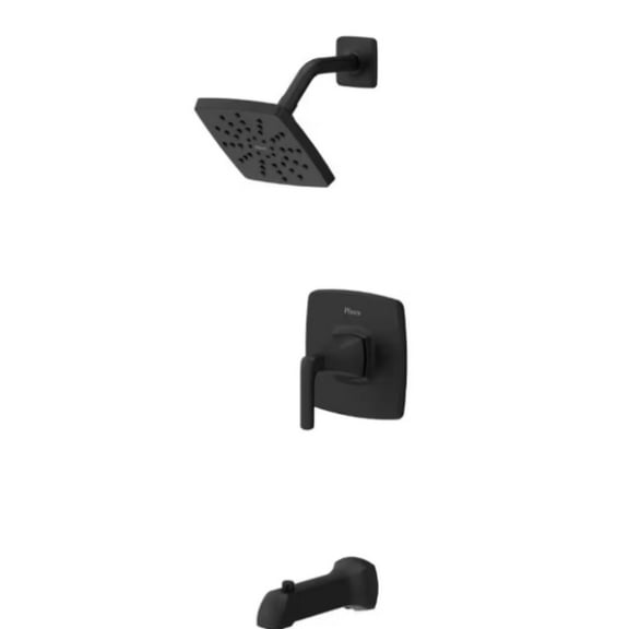Open Box Pfister 8P8-WS2-BIES Matte Black Tub & Shower Faucet