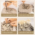 thumbnail image 4 of Dinosaur Kit for Kids Learning Archaeology Science Educational DIY Assembly Toy, 4 of 5