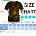 thumbnail image 4 of Blissboy Men's Chinese Dragon Graphic T-Shirt Anime Mythical Beast Tee Gothic Fantasy Creature Shirt, 4 of 7
